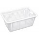 CORBEILLE LINGE 57L BLANC