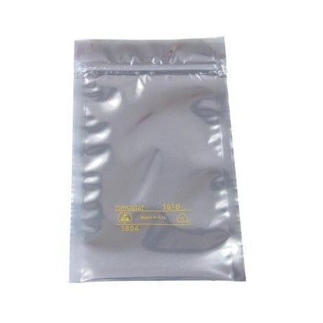POCHETTE DE BLINDAGE ELECTROSTATIQUE A ZIP 076X127MM 10X100