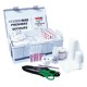 TROUSSE DE SECOURS PLASTIQUE GARNIE DE 10 A 15 PERSONNES