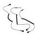 CORDON TORSADE 1.8M BP4MM FEM/FB +PINCE CROCODILE R.30-560-0604 X25