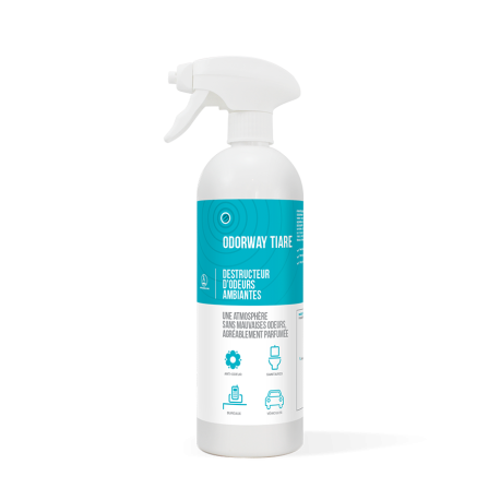 DESTRUCTEUR D'ODEURS BIOTECH ODORWAY TIARE EN 6X750ML