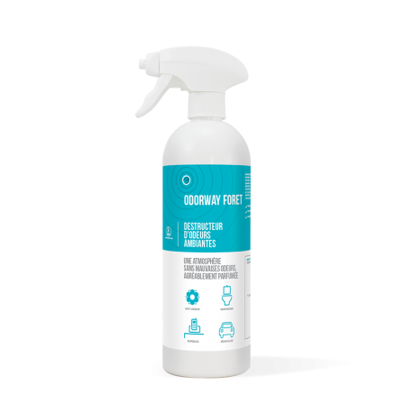 DESTRUCTEUR D'ODEURS BIOTECH ODORWAY FORET EN 6X750ML