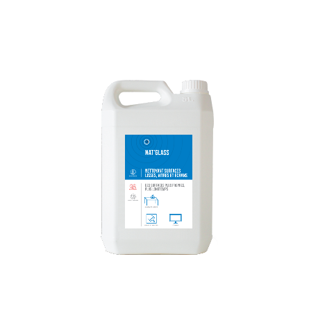 LIQUIDE VITRES, ECRAN ECOCERT NAT'GLASS EN 2X5L
