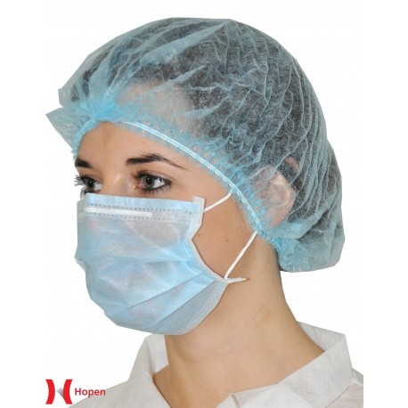 MASQUE JETABLE MEDICAL BLEU 2P R.60.102 20X50