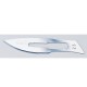 LAME DE BISTOURI NON STERILE CARBONE R.NS23 N°23