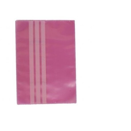 POCHETTE POLYETHYLENE ROSE SANS ZIP 406X508MM 50MY X100
