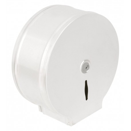 DISTRIBUTEUR PH MAXI TOILETTE 400M METAL BLANC R.899440 X8
