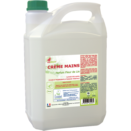 SAVON MAIN PH NEUTRE ECOLABEL PARFUM FLEUR DE LIN EN 4X5L