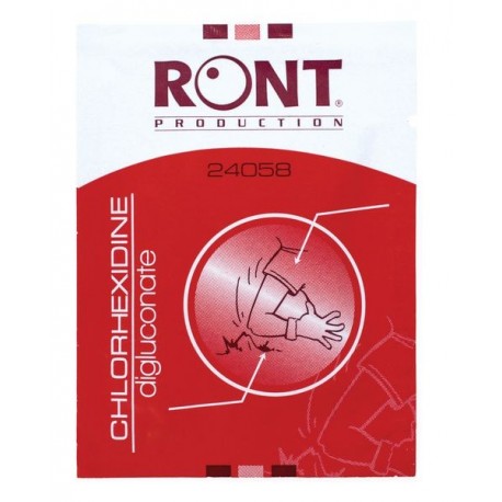 LINGETTES IMPREGNEES CHLORHEXIDINE DESINFECTANTES POUR PLAIES X100