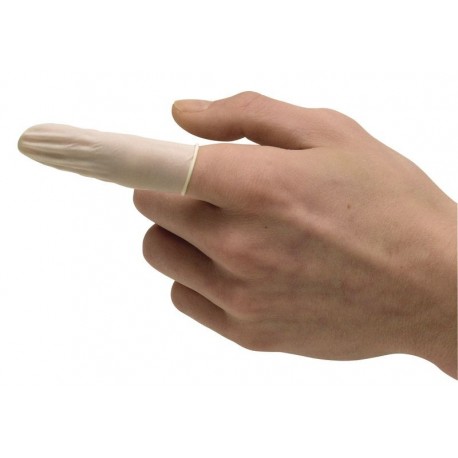 DOIGTIER DE PROTECTION EN LATEX ROULE T.S X100