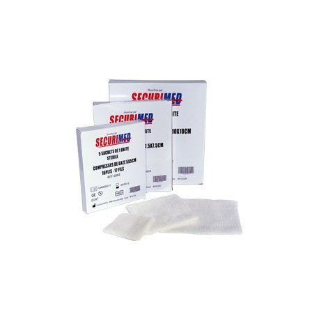 COMPRESSE GAZE STERILE 20X20CM R.8201 X100