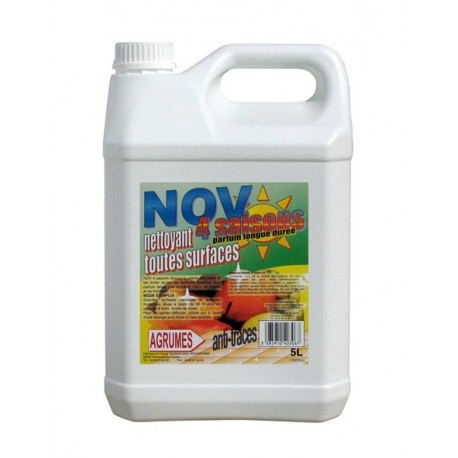DETERGENT DESODORISANT NOV 4 SAISONS AGRUMES EN 2X5L