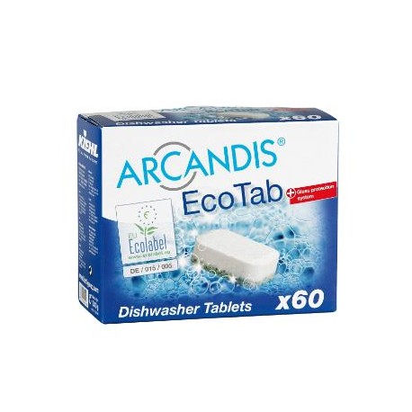 PASTILLE VAISSELLE ECOLABEL ARCANDIS-ECOTAB R.56115A 60 PASTILLES