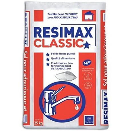 SEL ADOUCISSEUR PASTILLE EN 25KG