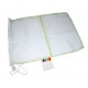 FILET A LINGE BLANC ET VERT 60X80 R.0798