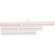 RACLETTE SOL POLYPROPYLENE 50CM BLANCHE ALIMENTAIRE DOUILLE VIS R.506