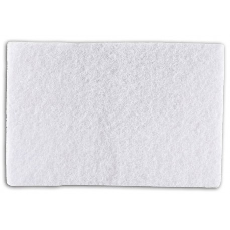 TAMPON BLANC 15X23CM R.124/B X10