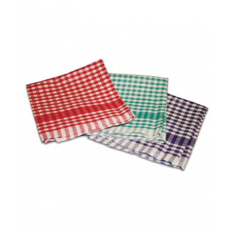 TORCHON COTON 50X70 150grs/m2 QUADRILLE 