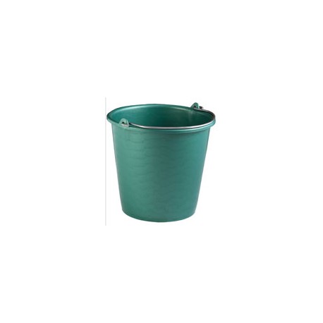 SEAU 12L ROND PLASTIQUE VERT R.377 X25
