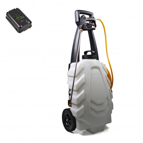 PULVERISATEUR 30L ELECTRIQUE 1 BATTERIE SUR CHARIOT SAMOURAI R.566.00