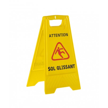PANNEAU DE SIGNALISATION 2 PARTIES SOL GLISSANT R.0038418