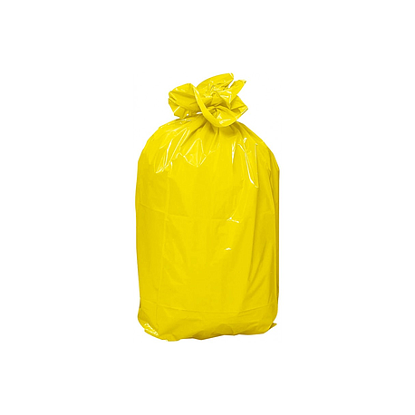 SAC POUBELLE 110L BD JAUNE 5/100 R.5935 X200