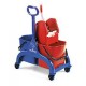 CHARIOT LAVAGE FRED AVEC SEAU 2X25L + PRESSE A MACHOIRES 0707965/T