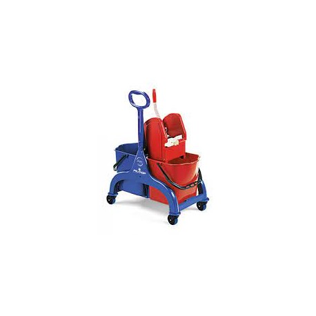 CHARIOT LAVAGE FRED AVEC SEAU 2X25L + PRESSE A MACHOIRES 0707965/T
