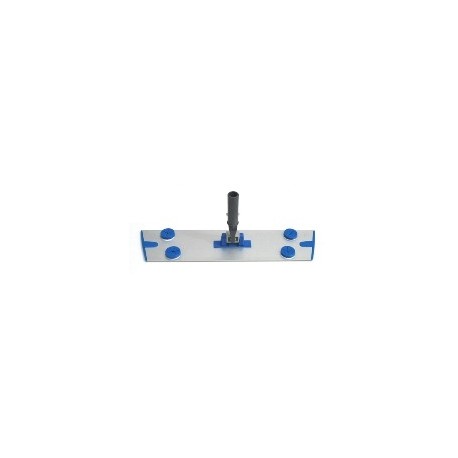 BALAI TRAPEZE 40CM ALUMINIUM A VELCRO AVEC ATTACHES GAZES R.834 X10