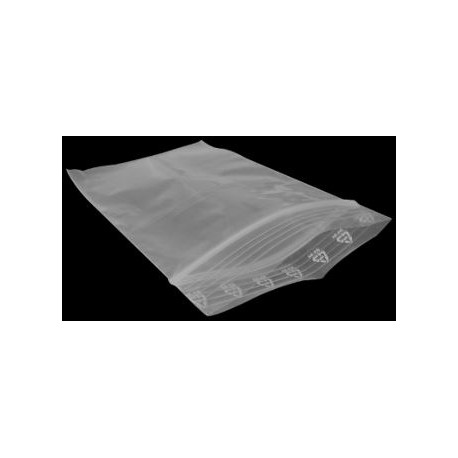 SACHET PLASTIQUE ZIP 300X400 SANS PAVE X1000