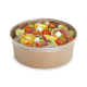 POT CARTON KRAFT BRUN SALADE 1300ML X300