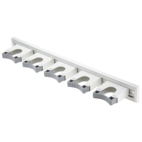 SUPPORT MURAL POUR MANCHES 90CM 5 ATTACHES R.037886 X1