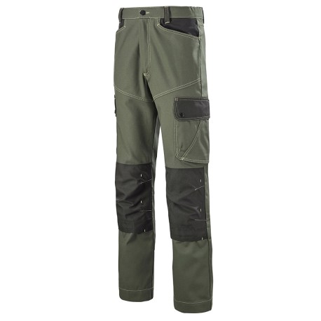 PANTALON CRAFTWORKER 65%C/35%P GRIS CONVOY/NOIR R.9062/9883/325 0 A 6