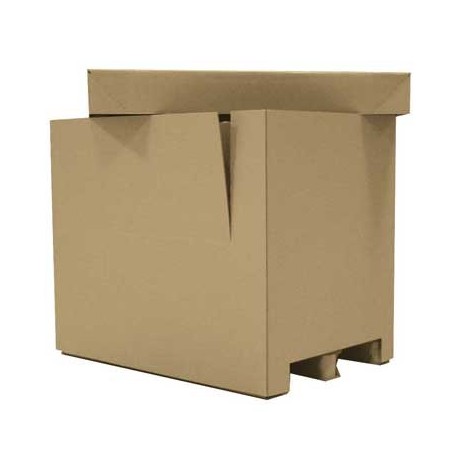 CAISSE CONTAINER D.I 1180X780X1070 ABATTANT X1