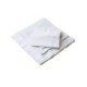SERVIETTE PAPIER BLANCHE 2P 30X30 R.101481 X3200